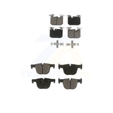 Front Rear Ceramic Brake Pad Kit For BMW 335i 340i 440i xDrive Gran Coupe 435i 3