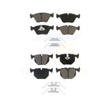 Front Rear Ceramic Brake Pads Kit For BMW X3 330Ci 330i Z4 330xi M3