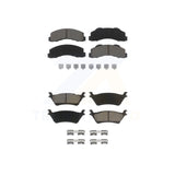 Front Rear Ceramic Brake Pads Kit For Ford F-150