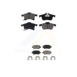 Front Rear Ceramic Brake Pads Kit For 2008-2009 Saturn Astra