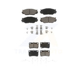 Front Rear Ceramic Brake Pads Kit For Lexus IS250