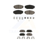 Front Rear Ceramic Brake Pads Kit For Honda Odyssey Acura MDX