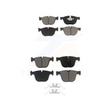 Front Rear Ceramic Brake Pads Kit For BMW X5 X6