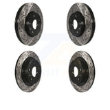 Kit de rotors de frein à disque fendus percés avant et arrière pour Chevrolet Cruze 