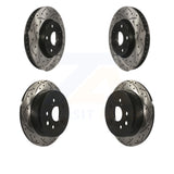 Kit de rotors de frein à disque fendus percés avant et arrière pour Lexus IS250 