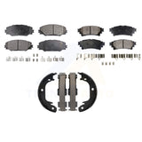 Kit de plaquettes de frein semi-métalliques avant et arrière, chaussures de stationnement pour Toyota Mirai 2016 – 2019 