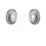 [Front] 2002-2007 Jeep Liberty Premium OE Coated Rotors Brake Kit For Max Braking