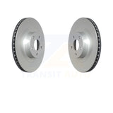 Front Coat Brake Rotor Pair For Subaru Forester Outback Impreza Legacy Baja Saab