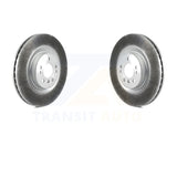 Front Coat Brake Rotor Pair For Mercedes-Benz ML350 GL450 R350 GL550 ML320 GL350