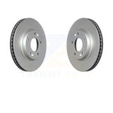 [Front] 2007-2009 Kia Rondo Premium OE Coated Rotors Brake Kit For Max Braking