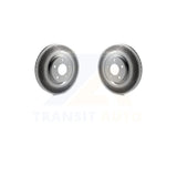 Front Coated Disc Brake Rotors Pair For Nissan Sentra Juke