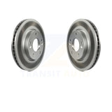 Front Coated Disc Brake Rotors Pair For Kia Forte Soul Koup Forte5