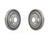 Front Coat Brake Rotor Pair For Honda Pilot Odyssey Acura MDX Ridgeline Passport