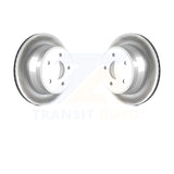 Rear Coat Brake Rotors Pair For Chevrolet S10 Blazer GMC Sonoma Jimmy Oldsmobile