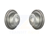 Rear Coat Brake Rotors Pair For Chevrolet Trailblazer GMC Envoy EXT XL Buick XUV