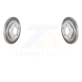 Rear Coat Brake Rotor Pair For Chevrolet Impala Pontiac Grand Prix Buick Limited