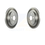 Rear Coated Brake Rotors Pair For Toyota Corolla Prius Matrix Prime Pontiac Vibe