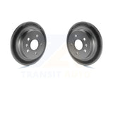 Rear Coated Brake Rotors Pair For Chevrolet Malibu Buick LaCrosse Regal Limited