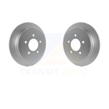 Rear Coat Brake Rotors Pair For Ford F-150 Expedition Lincoln Navigator Heritage