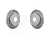 Rear Coated Disc Brake Rotors Pair For Ford Explorer Sport Trac