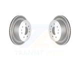 Rear Coated Disc Brake Rotors Pair For Ford F-150 Lincoln Mark LT