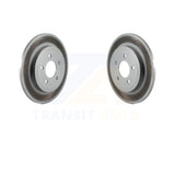 Rear Coated Disc Brake Rotors Pair For Ford Escape Mercury Mariner Mazda Tribute