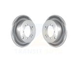 Rear Coat Brake Rotor Pair For Mitsubishi Chrysler Sebring Dodge Stratus Eclipse