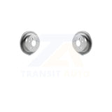 Rear Coat Disc Brake Rotor Pair For Toyota Camry Lexus Avalon Solara ES330 ES300