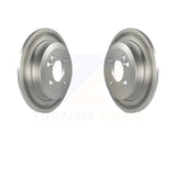 Rear Coated Disc Brake Rotors Pair For Mini Cooper