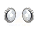 Rear Coat Disc Brake Rotor Pair For Nissan Titan Armada INFINITI QX56 Pathfinder