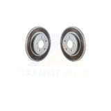 [Rear] 2002-2008 Jaguar X-Type Premium OE Coated Rotors Brake Kit For Max Braking