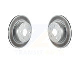 Rear Coat Brake Rotor Pair For Nissan INFINITI Maxima G37 G35 M35 370Z 350Z QX50