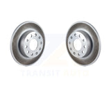 Rear Coat Disc Brake Rotor Pair For Volkswagen Jetta Rabbit Audi A3 Golf Quattro