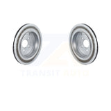 Rear Coat Brake Rotors Pair For Mercedes-Benz ML350 GL450 R350 GL550 GL350 ML500