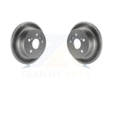 Rear Coated Disc Brake Rotors Pair For Toyota Camry Lexus ES350 Avalon