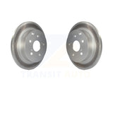 Rear Coated Disc Brake Rotors Pair For Toyota RAV4 Lexus HS250h