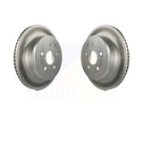 Rear Coat Brake Rotors Pair For Lexus IS250 IS350 GS350 GS300 GS430 GS450h GS460