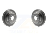 Rear Coated Disc Brake Rotors Pair For BMW X5 X6