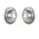 Rear Coat Disc Brake Rotor Pair For Kia Sorento Hyundai Santa Fe Sport Sedona XL