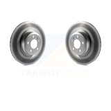 Rear Coat Brake Rotor Pair For BMW 750Li xDrive 750i 550i GT Alpina B7 B6 Gran 7