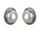 Rear Coated Disc Brake Rotors Pair For Hyundai Elantra Tucson Kia Sportage