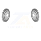 Paire de rotors de frein à disque à revêtement arrière pour Lexus CT200h 