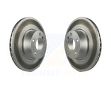 Rear Coated Disc Brake Rotors Pair For BMW X3 X4