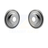 Rear Coat Brake Rotor Pair For Mitsubishi Outlander Sport Eclipse Cross PHEV RVR