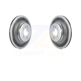 Rear Coat Brake Rotor Pair For BMW 328i xDrive 330i 335i 430i Gran Coupe 428i GT