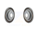 Rear Coat Brake Rotor Pair For Mercedes-Benz CLA250 GLA250 INFINITI QX30 B Drive