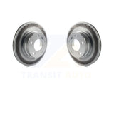 Rear Coated Disc Brake Rotors Pair For BMW 328i 320i 428i 228i 230i 328d xDrive