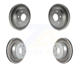 Front Rear Coat Brake Rotor Kit For Chevrolet Silverado 1500 GMC Tahoe Sierra XL