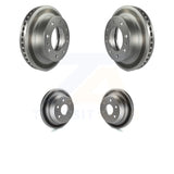 Front Rear Coated Brake Rotors Kit For Chevrolet Silverado 2500 HD Suburban GMC