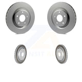 [Front+Rear] 2006-2009 Cadillac XLR Naturally Aspirated Premium OE Coated Rotors Brake Kit For Max Braking